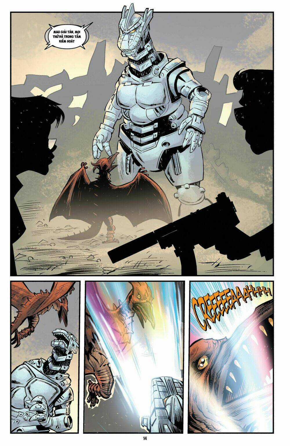 Đại Chiến Godzilla - Chapter 1 - Trang 12