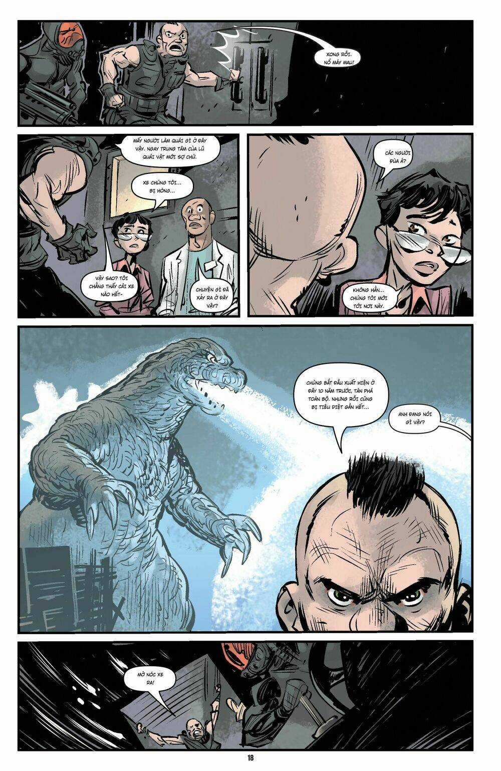 Đại Chiến Godzilla - Chapter 1 - Trang 16