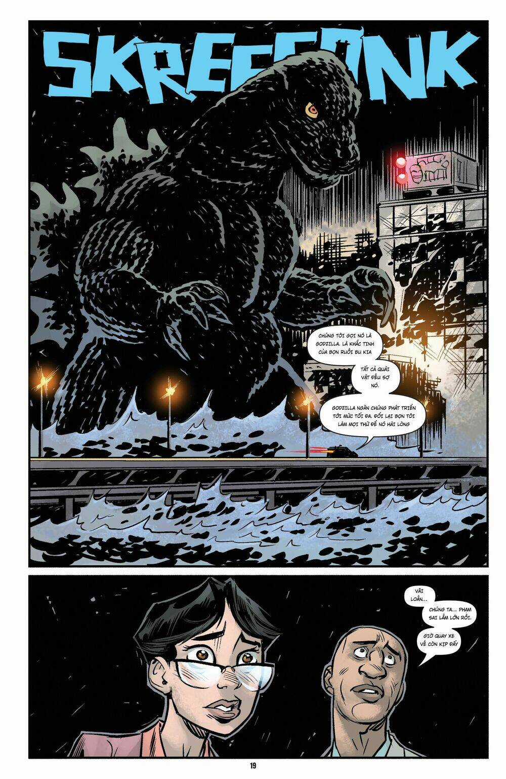 Đại Chiến Godzilla - Chapter 1 - Trang 17