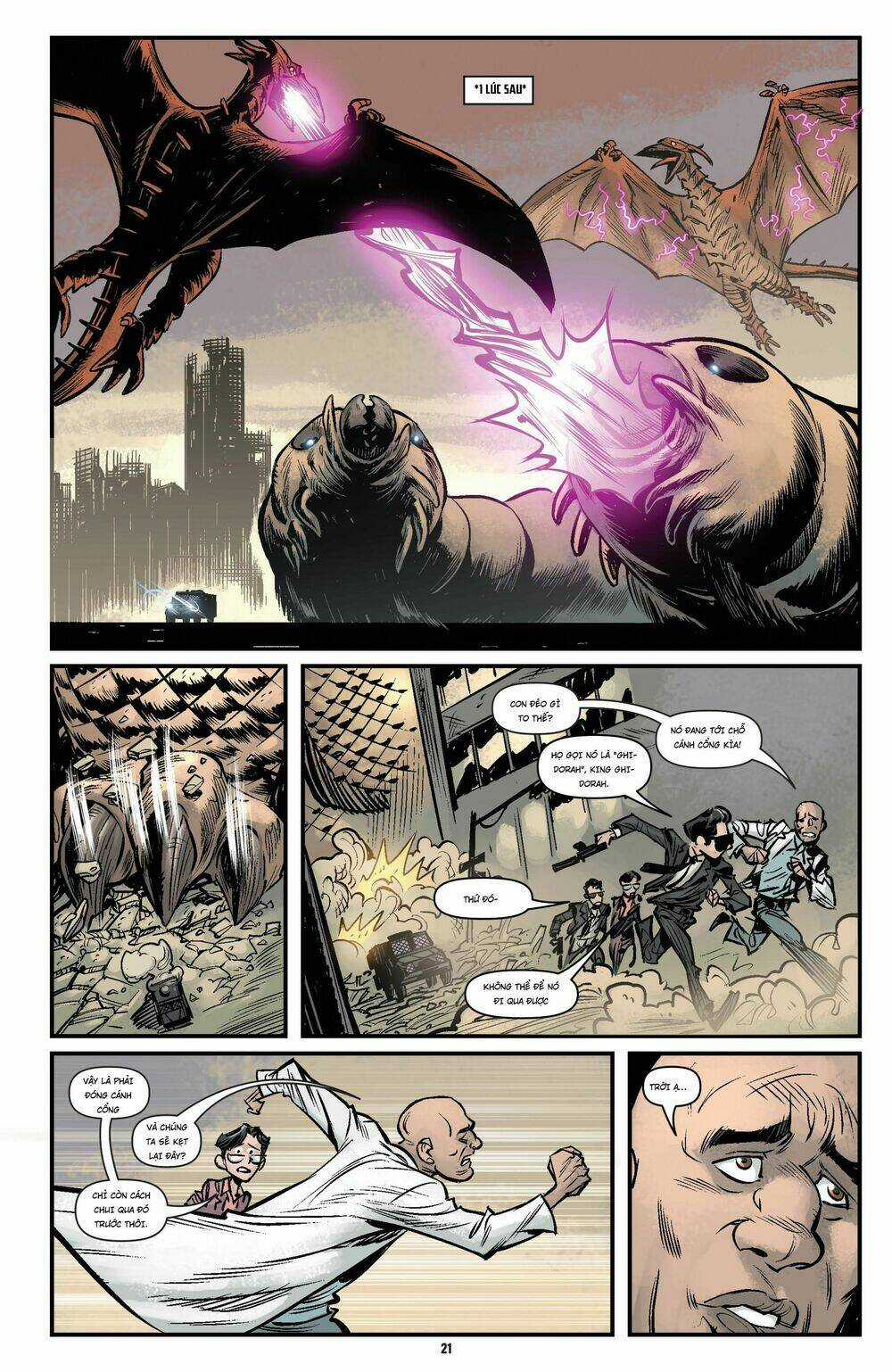 Đại Chiến Godzilla - Chapter 1 - Trang 19