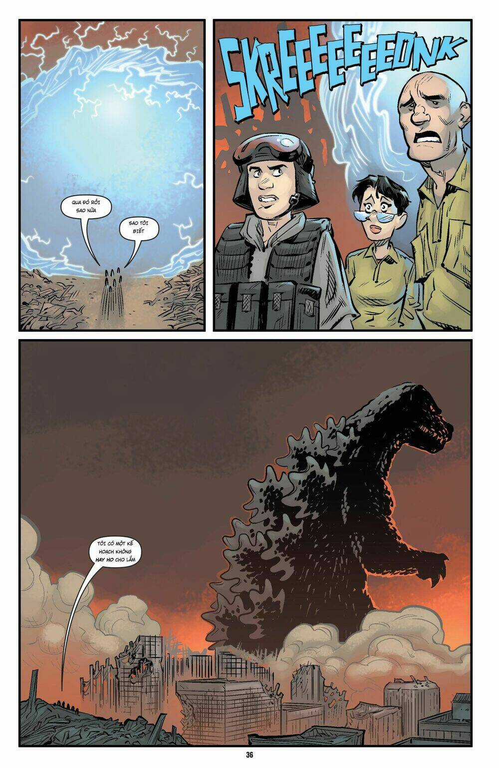 Đại Chiến Godzilla - Chapter 1 - Trang 32