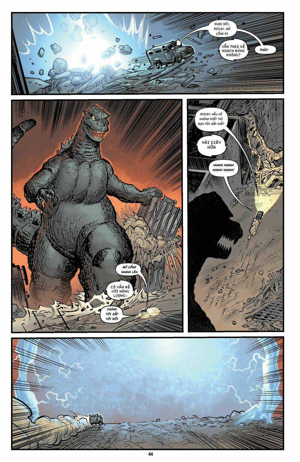 Đại Chiến Godzilla - Chapter 1 - Trang 38