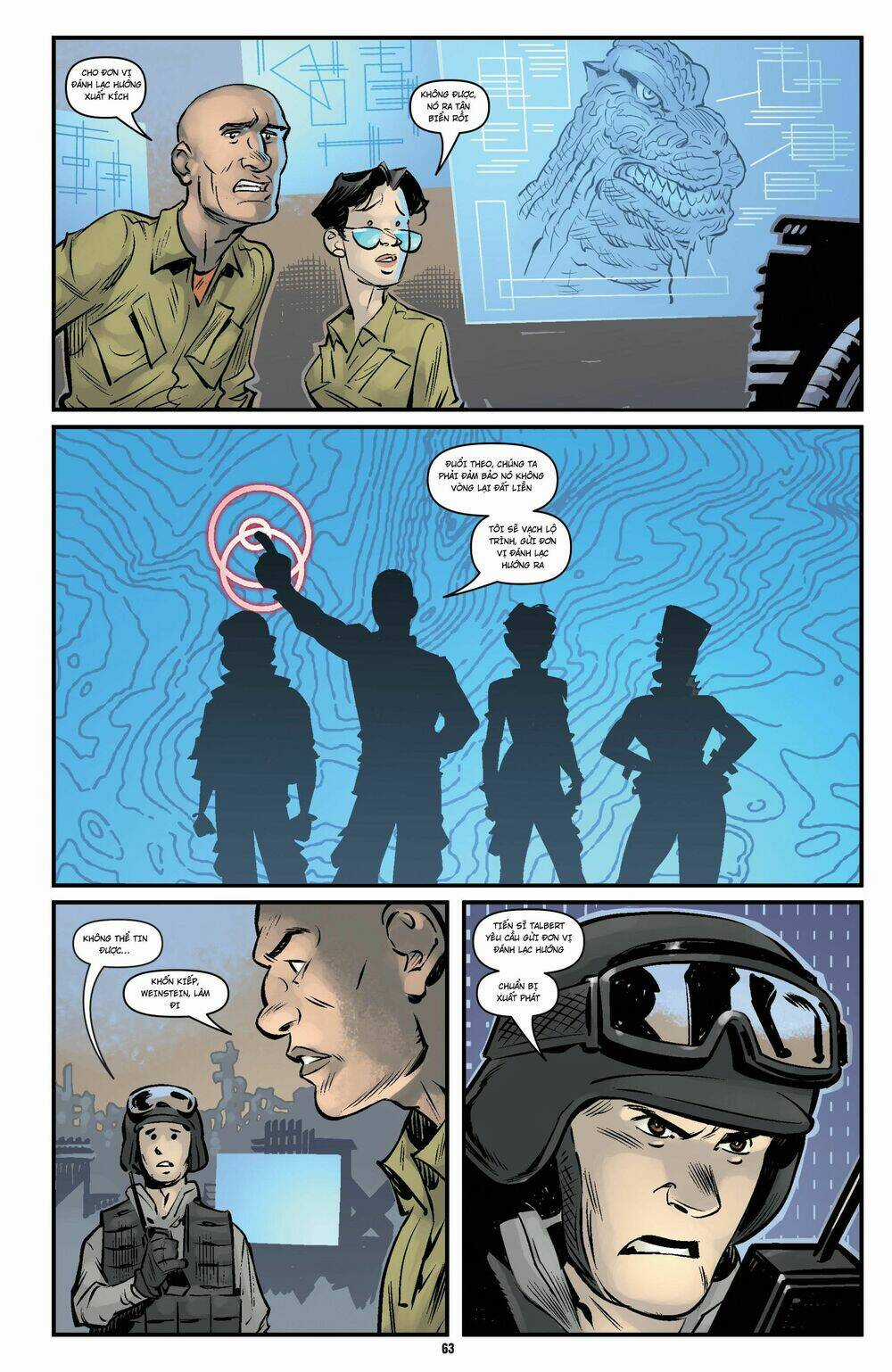 Đại Chiến Godzilla - Chapter 1 - Trang 54
