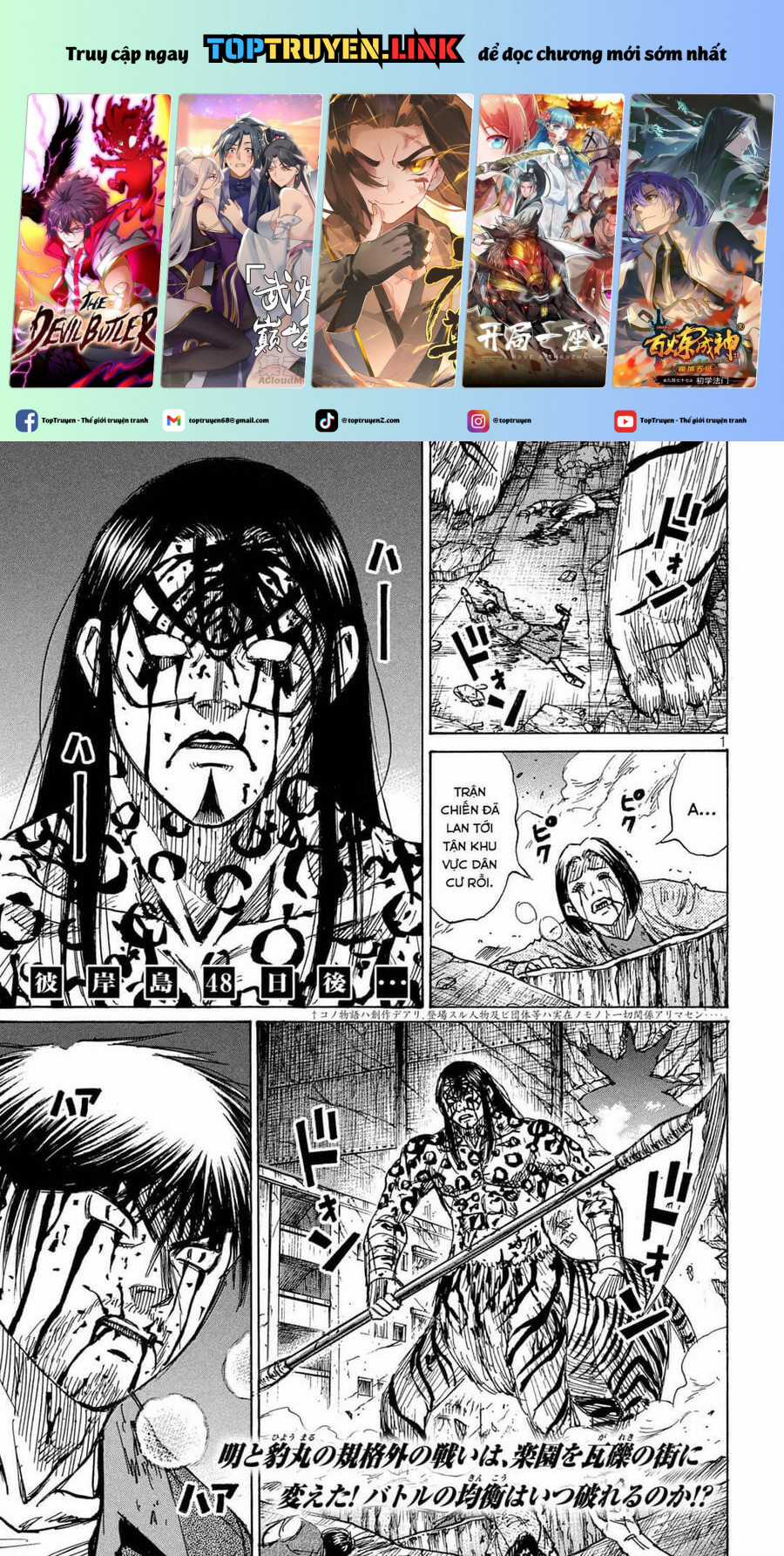 Đảo Ma Cà Rồng Phần 3 - Chapter 818 - Trang 2