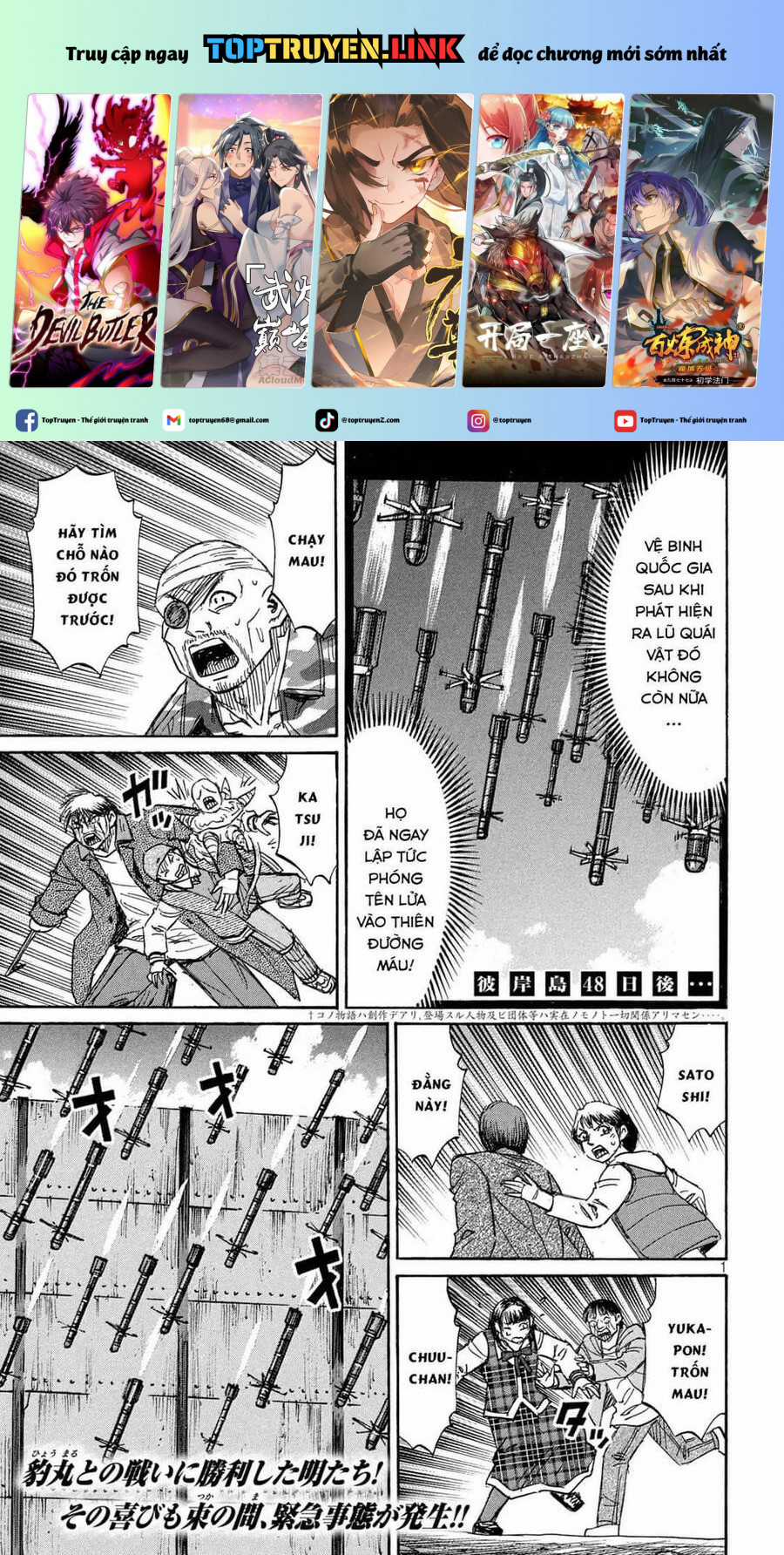 Đảo Ma Cà Rồng Phần 3 - Chapter 824 - Trang 2