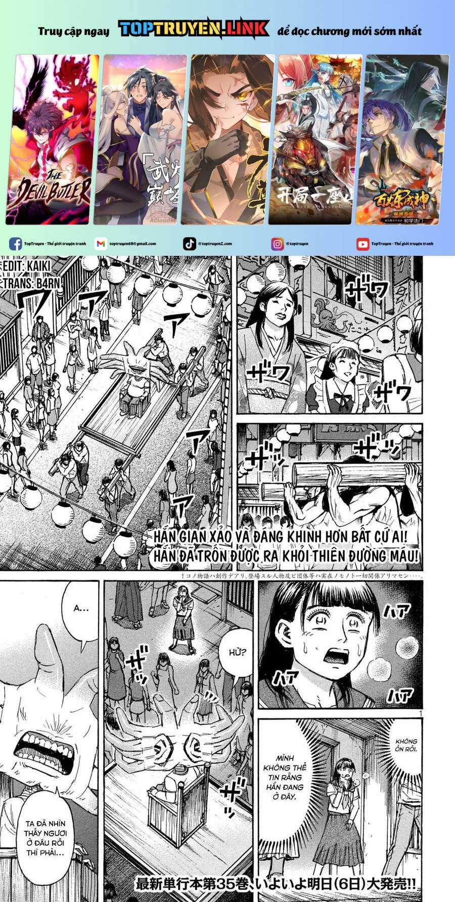 Đảo Ma Cà Rồng Phần 3 - Chapter 835 - Trang 2