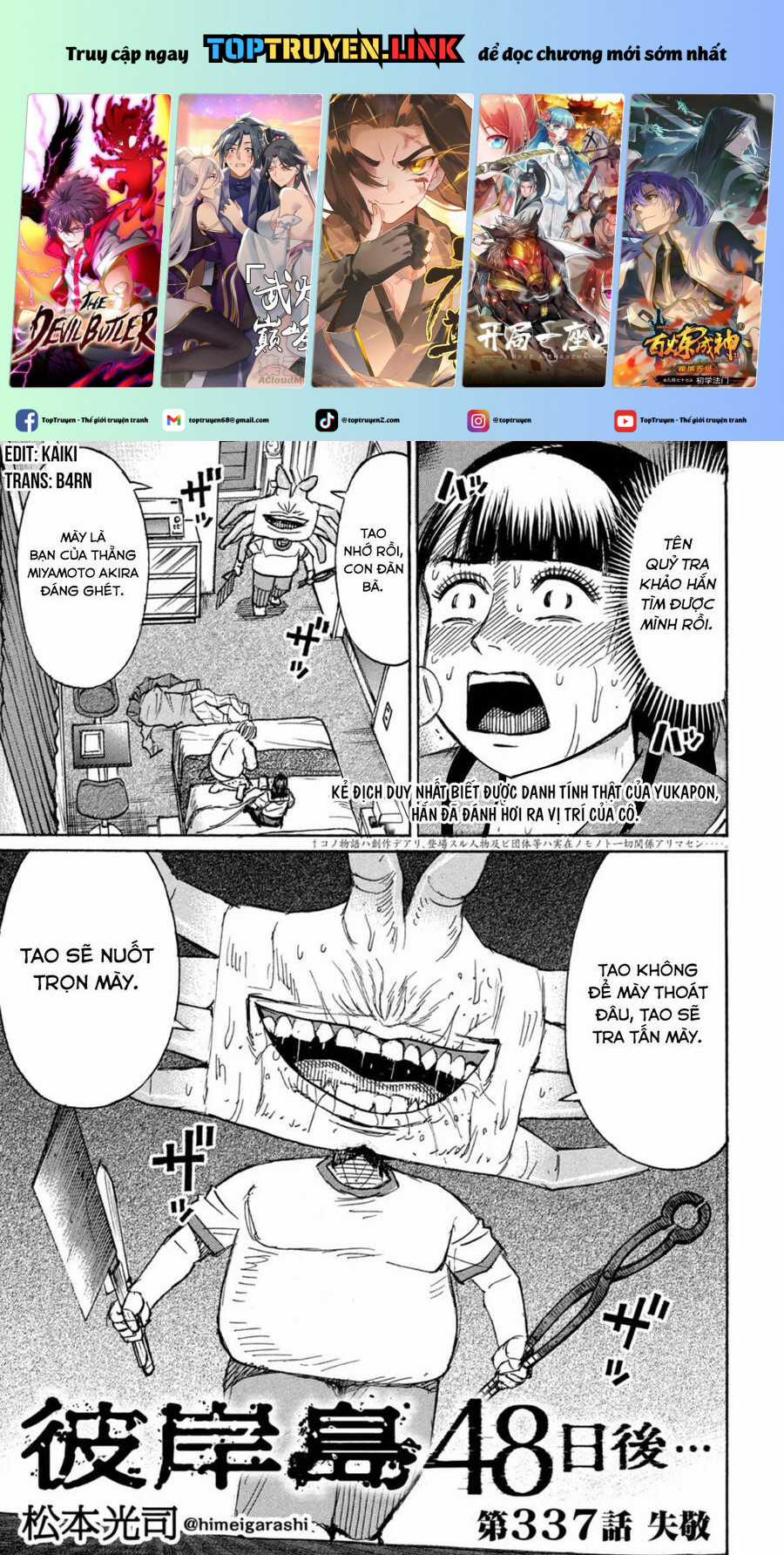 Đảo Ma Cà Rồng Phần 3 - Chapter 836 - Trang 2