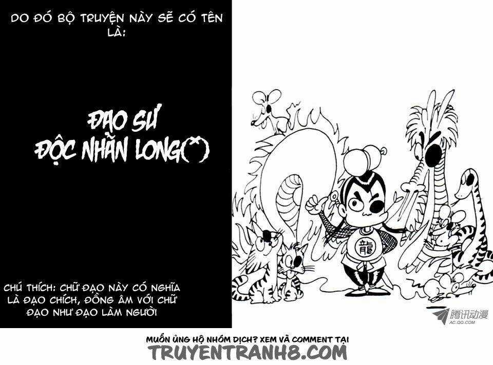 Đạo Sư Độc Nhãn Long - Chapter 1 - Trang 9
