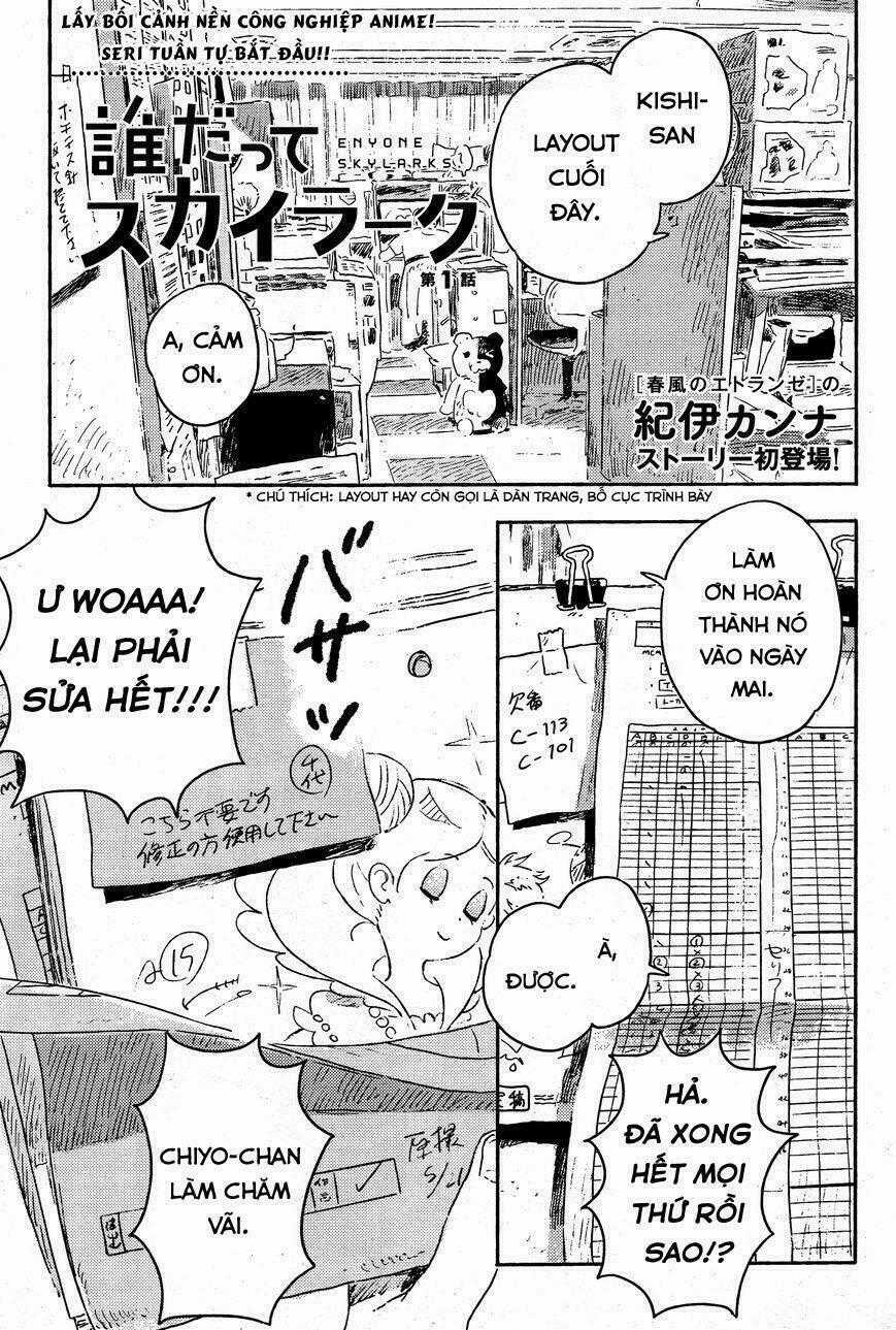 Dare datte Skylark - Chapter 1 - Trang 2