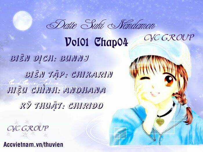 Datte Suki Nandamon - Chapter 4 - Trang 1