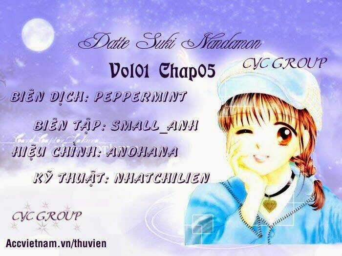 Datte Suki Nandamon - Chapter 5 - Trang 1