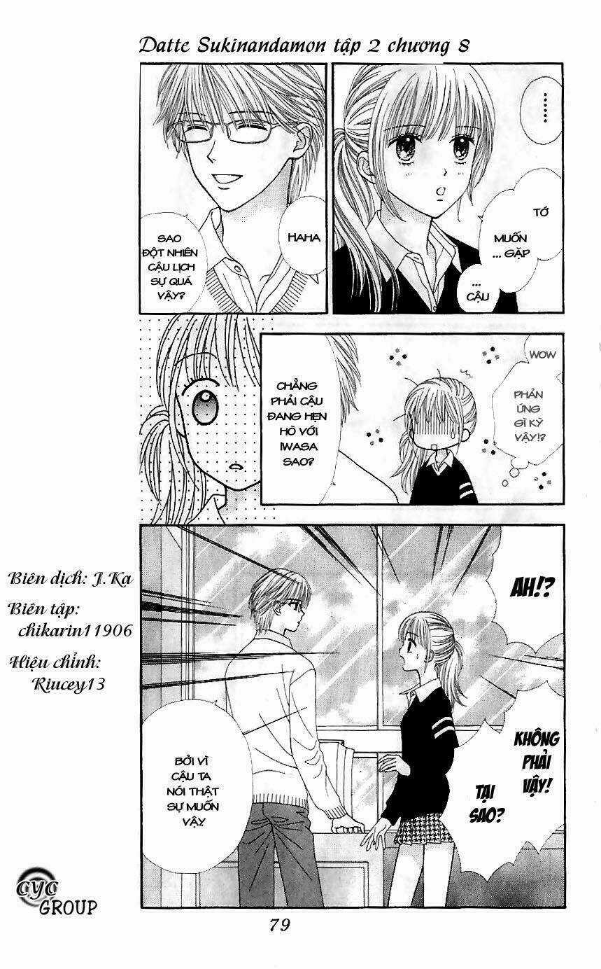 Datte Suki Nandamon - Chapter 8 - Trang 15