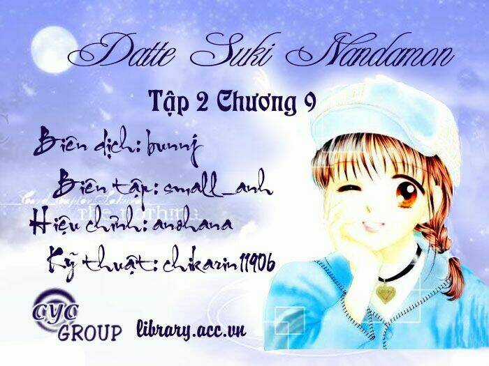Datte Suki Nandamon - Chapter 9 - Trang 2