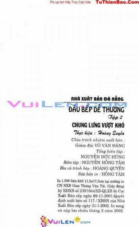 Đầu bếp dễ thương - Chapter 2 - Trang 2