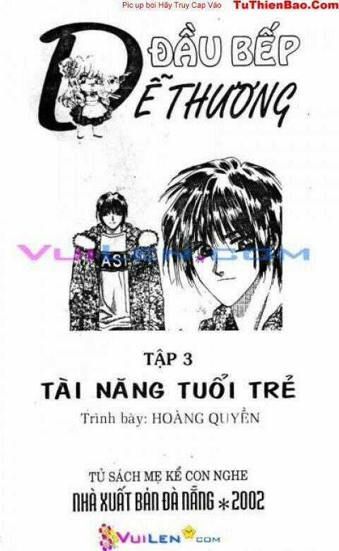 Đầu bếp dễ thương - Chapter 3 - Trang 1