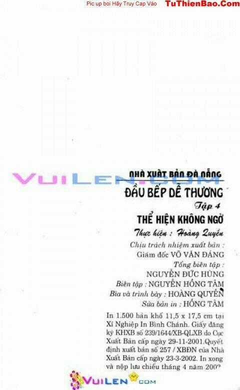 Đầu bếp dễ thương - Chapter 4 - Trang 2