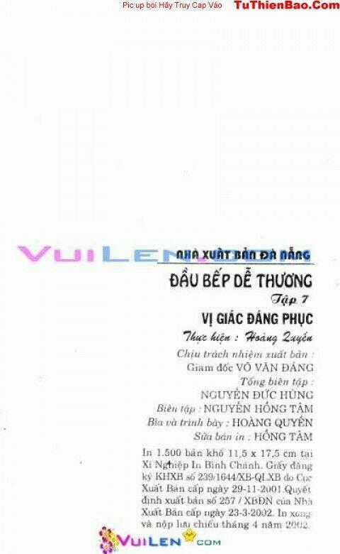 Đầu bếp dễ thương - Chapter 7 - Trang 2