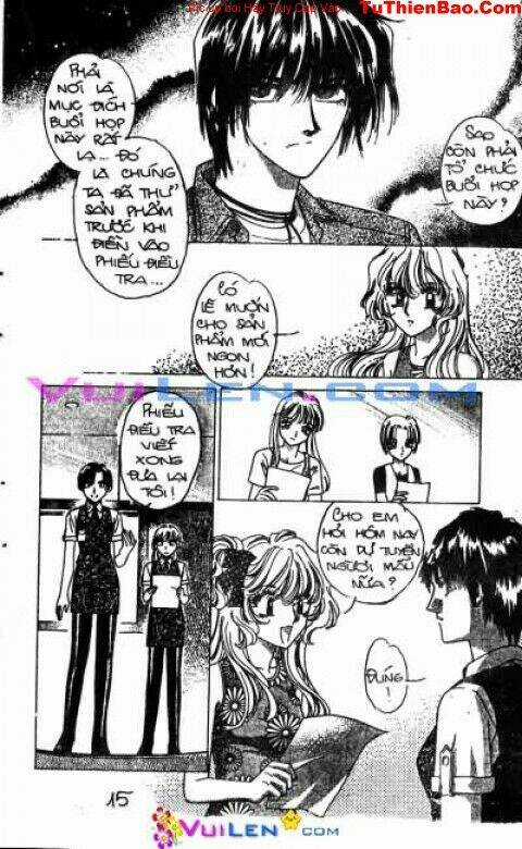 Đầu bếp dễ thương - Chapter 7 - Trang 15