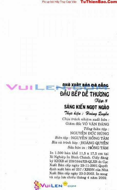 Đầu bếp dễ thương - Chapter 8 - Trang 2