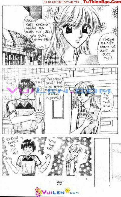 Đầu bếp dễ thương - Chapter 8 - Trang 35