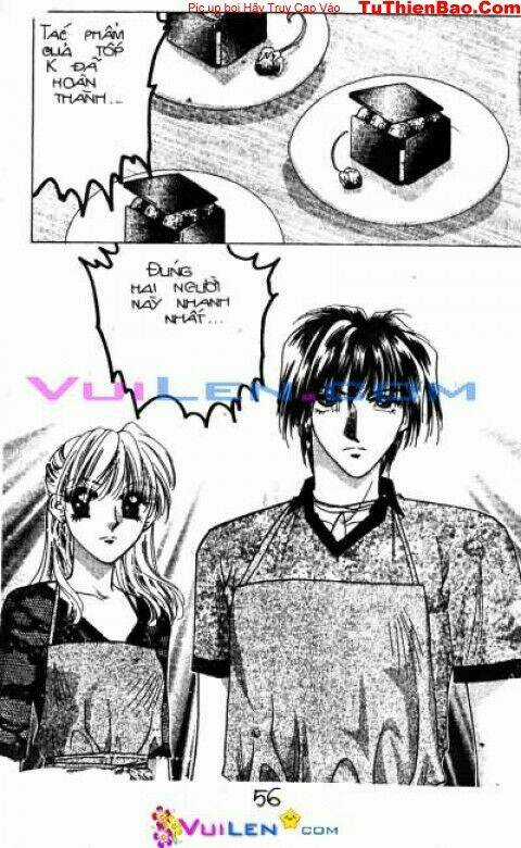 Đầu bếp dễ thương - Chapter 8 - Trang 56