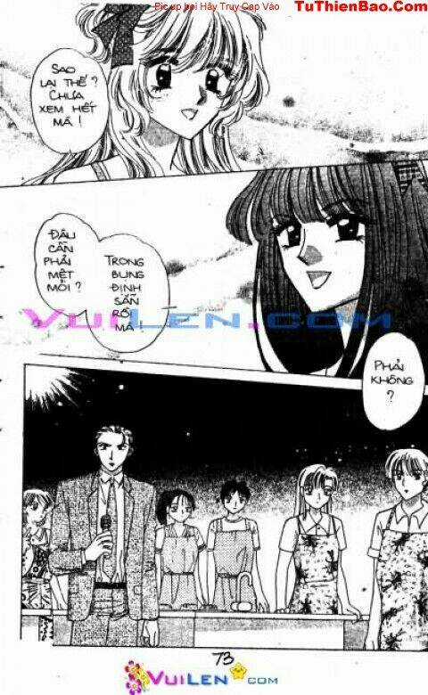 Đầu bếp dễ thương - Chapter 8 - Trang 73