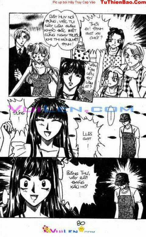 Đầu bếp dễ thương - Chapter 8 - Trang 80