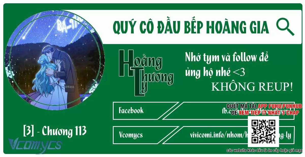 Đầu Bếp Hoàng Gia - Chapter 113 - Trang 1