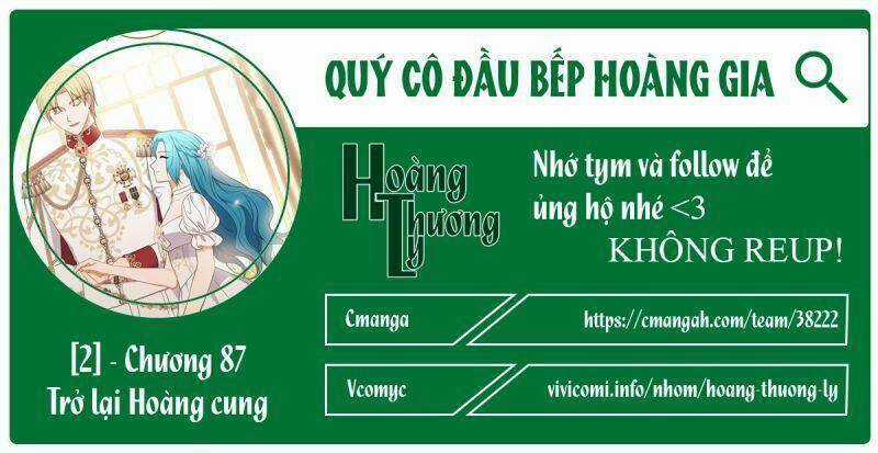 Đầu Bếp Hoàng Gia - Chapter 87 - Trang 1