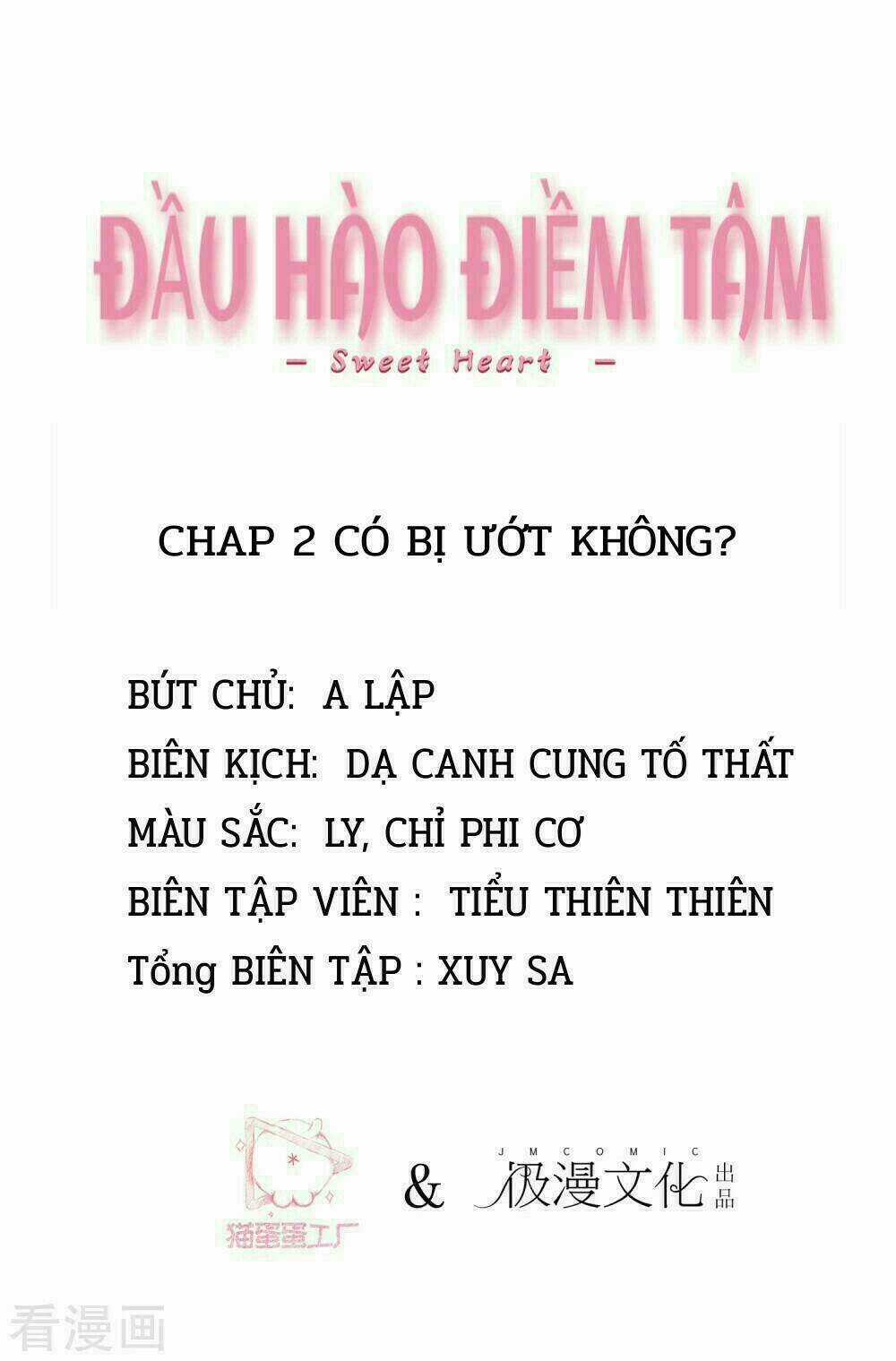 Đầu Hào Điềm Tâm - Chapter 2 - Trang 3