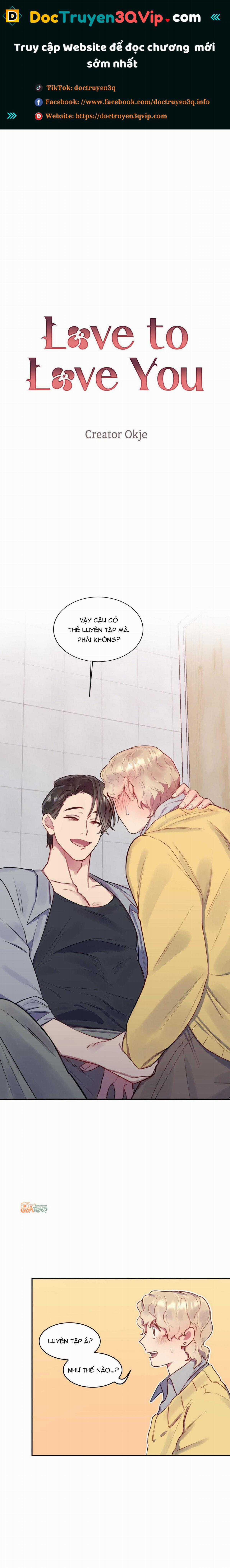 Để Được Yêu Em - Chapter 3 - Trang 1