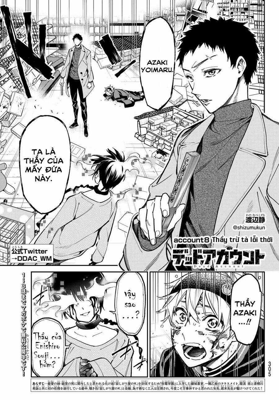 Dead Account - Chapter 8 - Trang 1