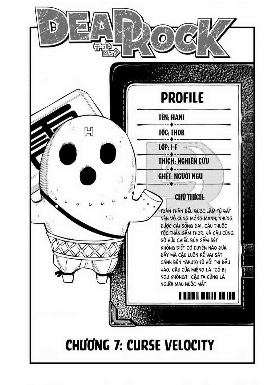 Dead Rock - Chapter 7 - Trang 1