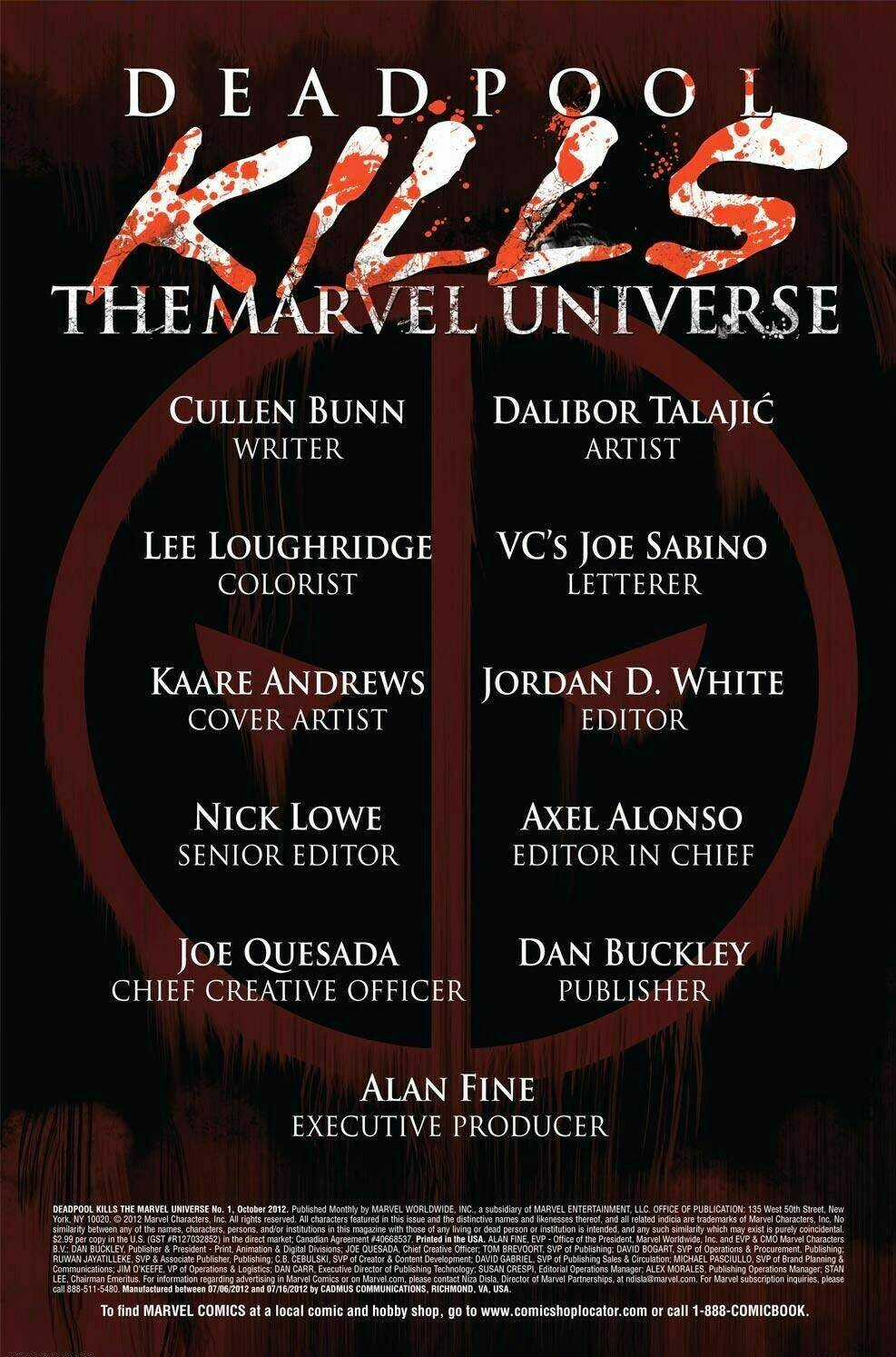 Deadpool Kills Marvel Universe - Chapter 1 - Trang 3