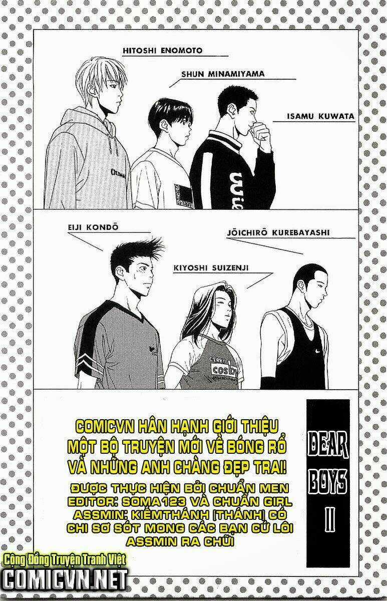 Dear Boys Act Ii - Chapter 1 - Trang 5