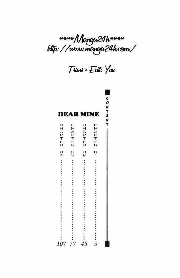 Dear Mine - Chapter 1.1 - Trang 3