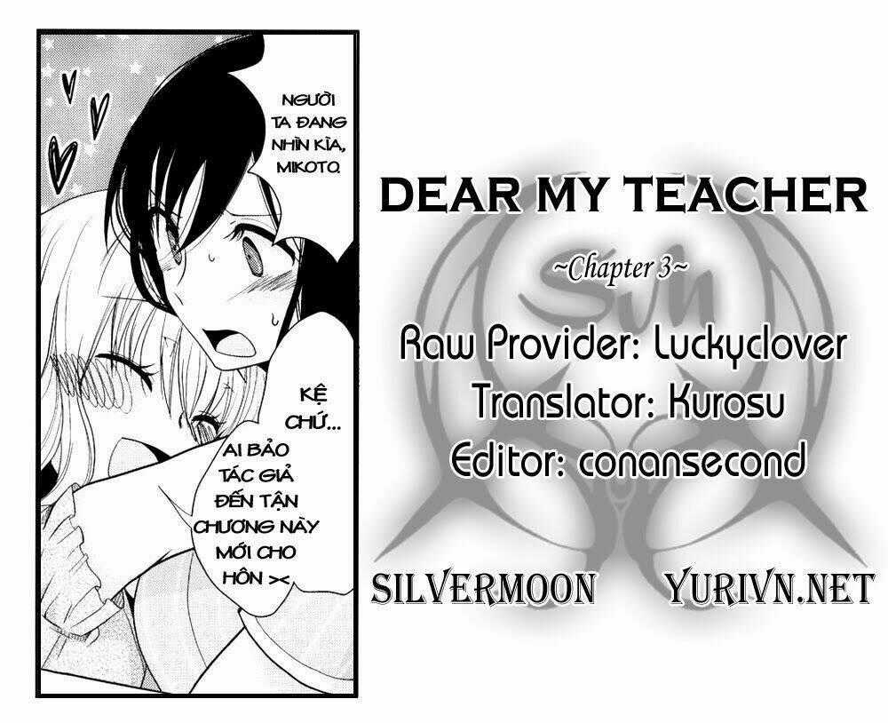 Dear My Teacher - Chapter 3 - Trang 33