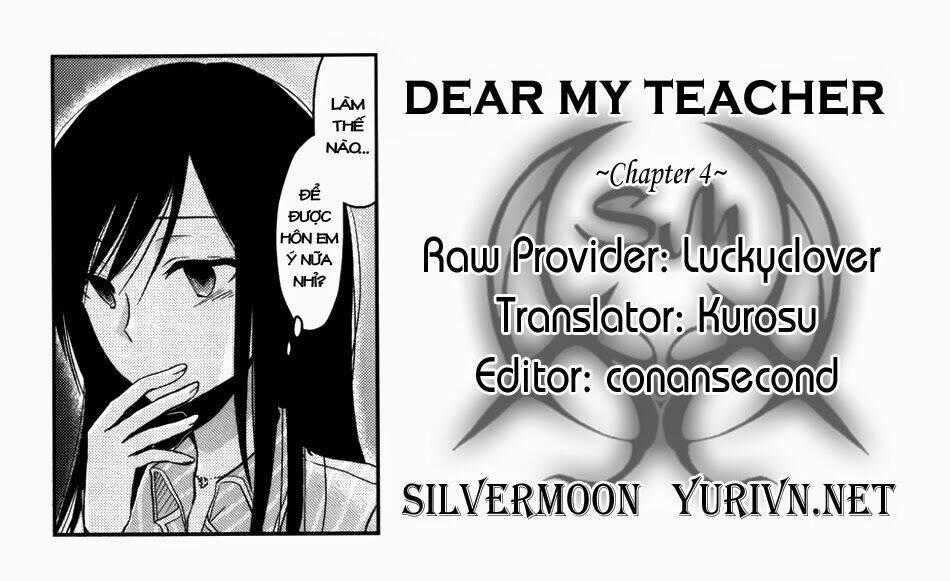 Dear My Teacher - Chapter 4 - Trang 27