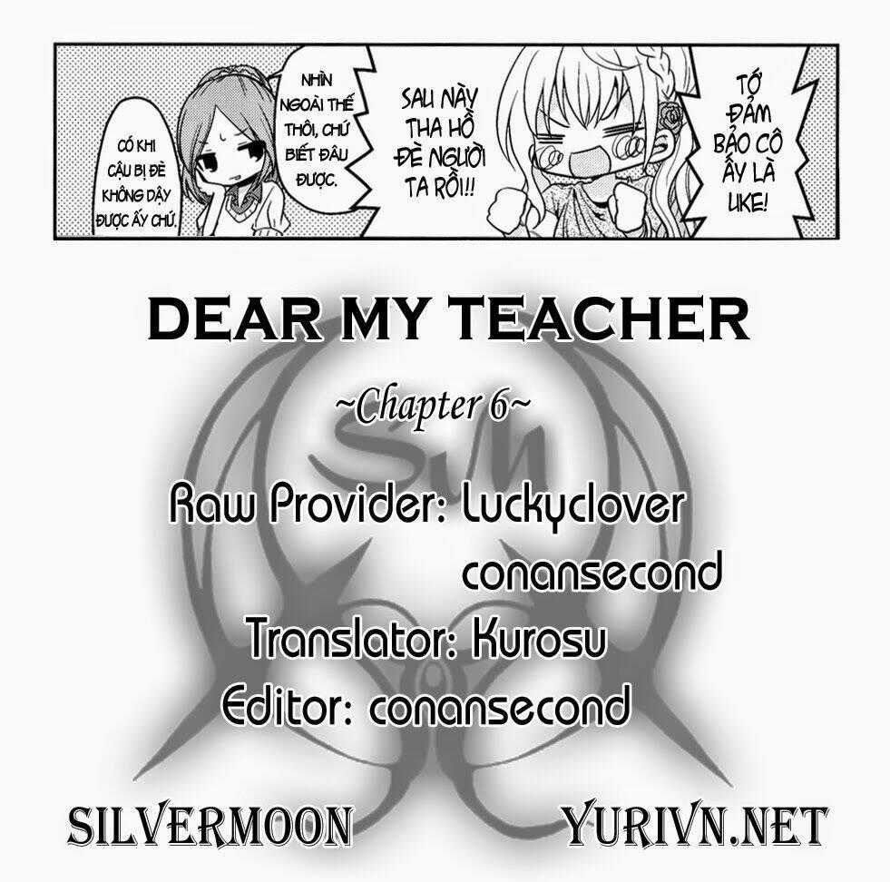 Dear My Teacher - Chapter 6 - Trang 31
