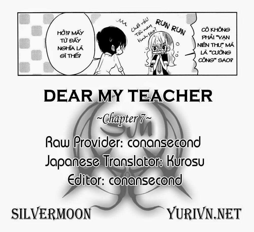 Dear My Teacher - Chapter 7 - Trang 28