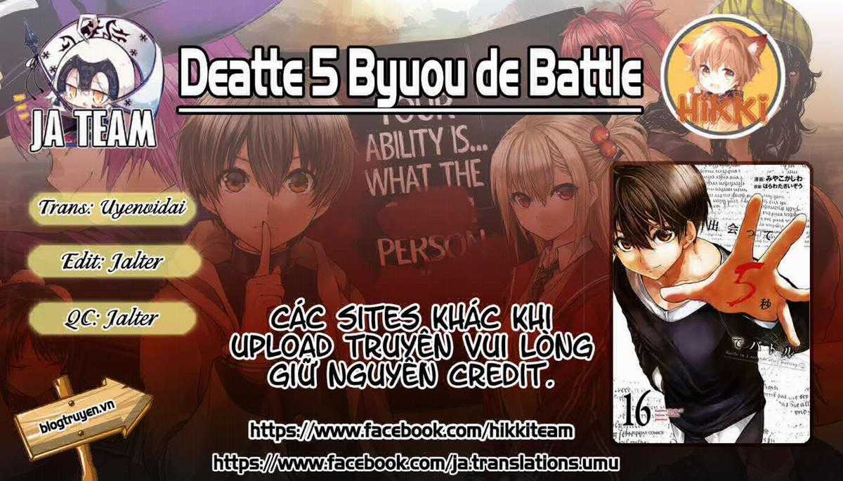 Deatte 5 Byou de Battle - Chapter 134 - Trang 1