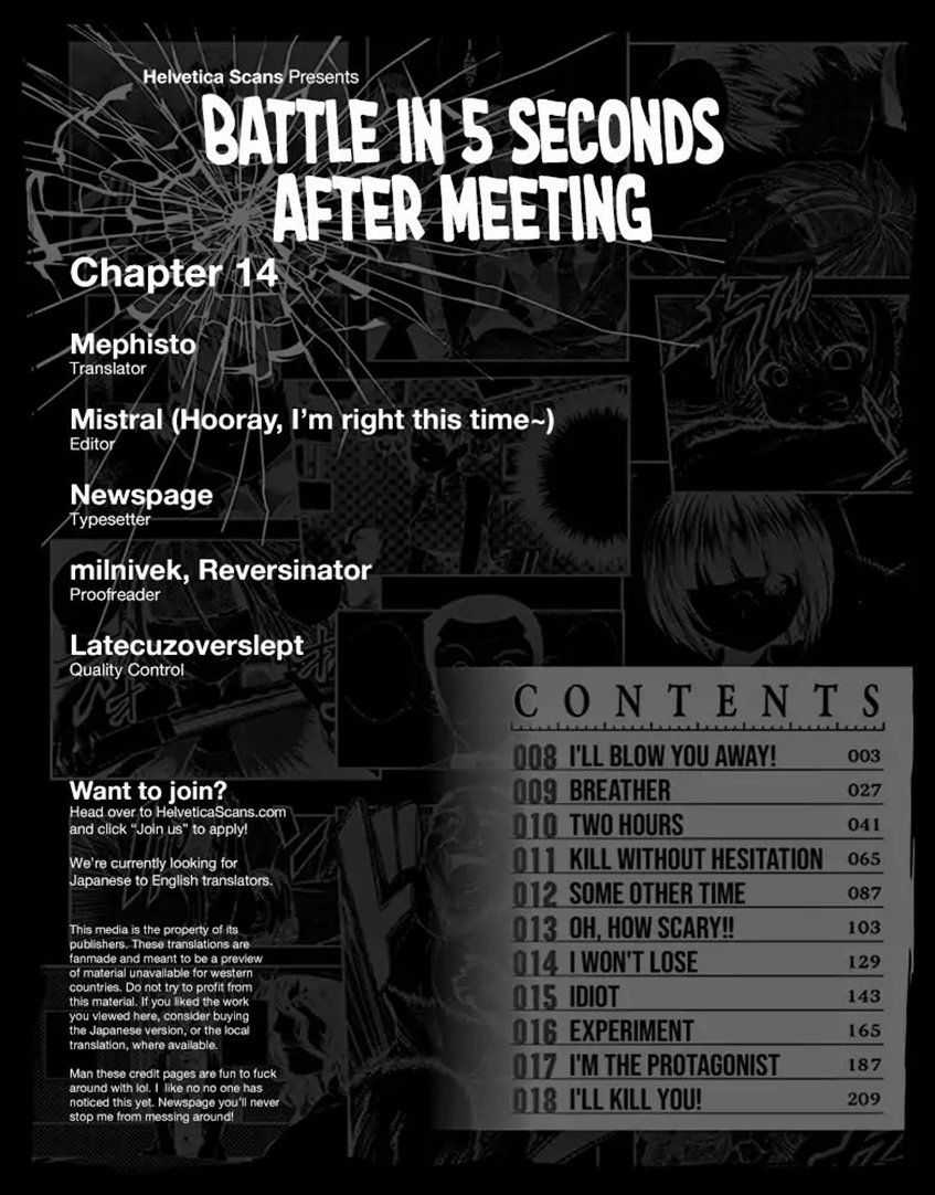 Deatte 5 Byou de Battle - Chapter 14 - Trang 2