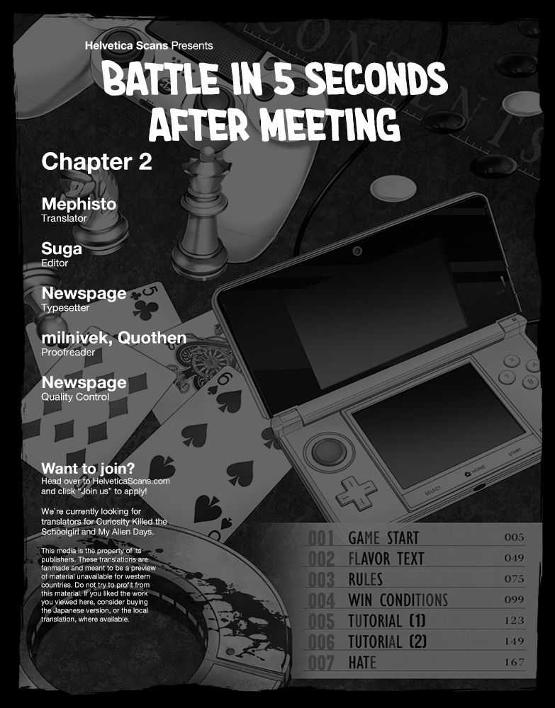 Deatte 5 Byou de Battle - Chapter 2 - Trang 1