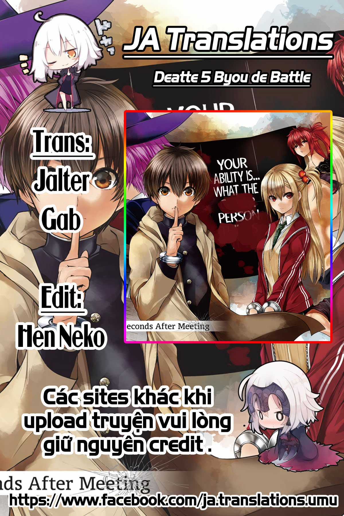 Deatte 5 Byou de Battle - Chapter 34 - Trang 1