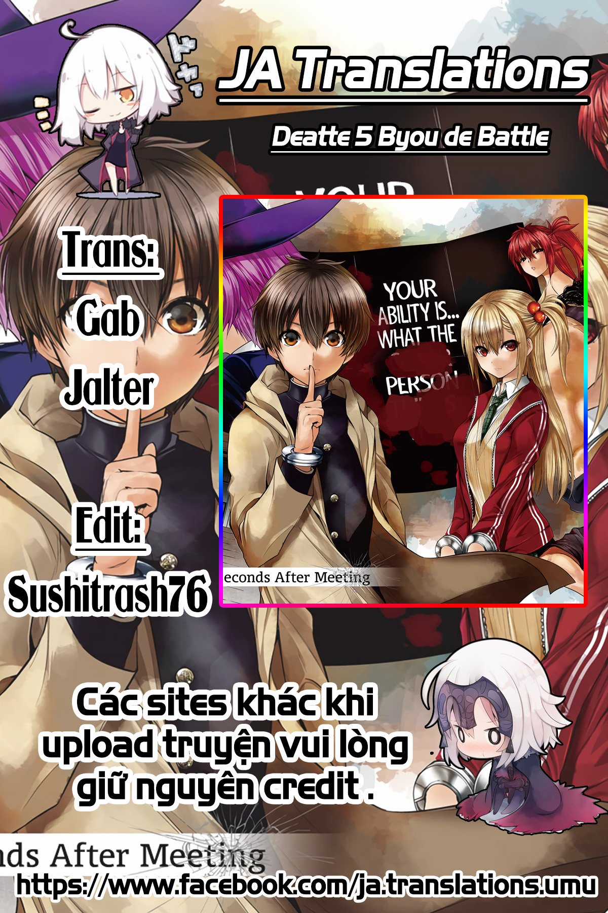 Deatte 5 Byou de Battle - Chapter 38 - Trang 1