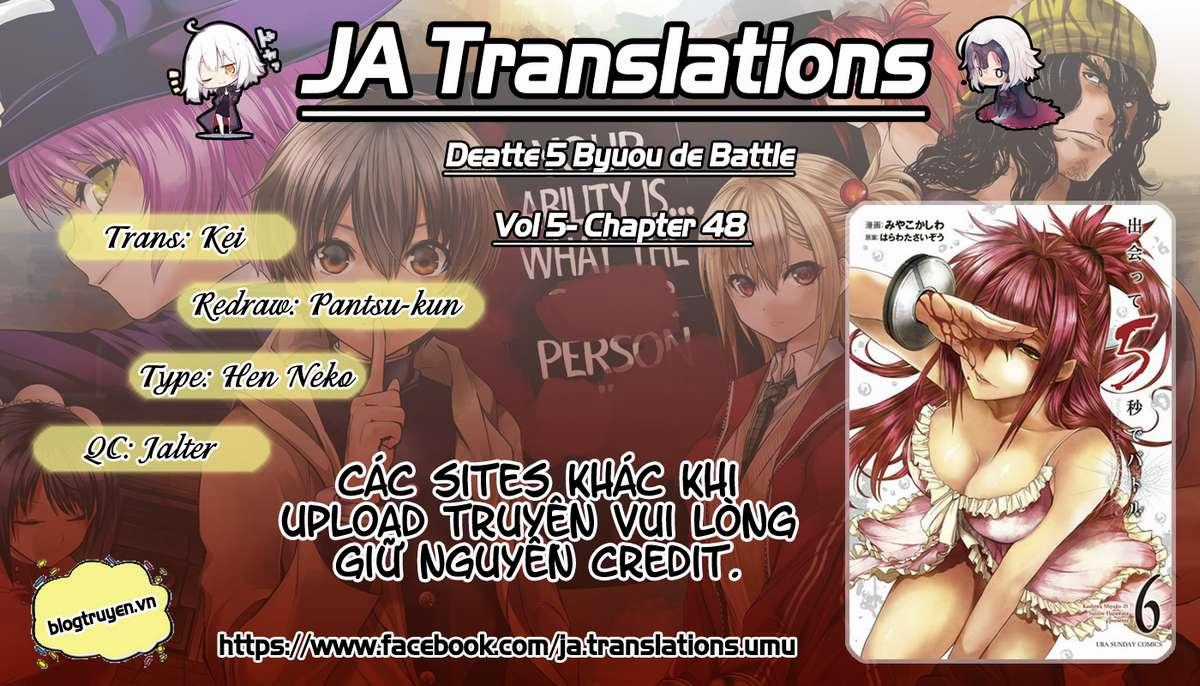 Deatte 5 Byou de Battle - Chapter 49 - Trang 1