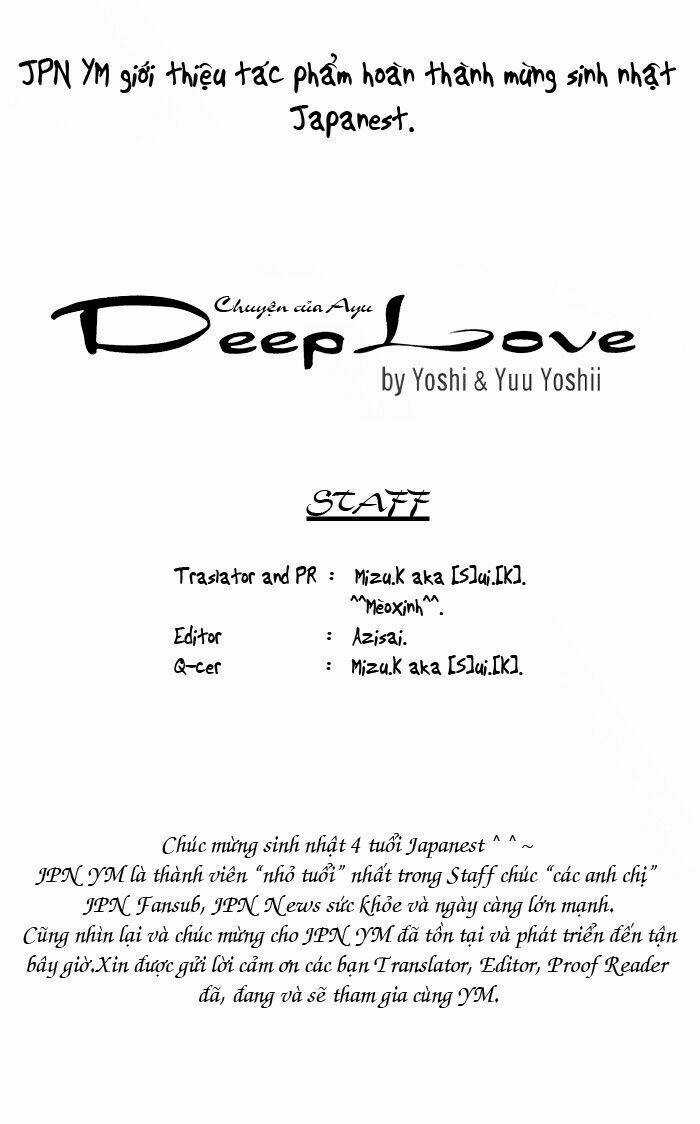 Deep Love - Ayu No Monogatari - Chapter 1 - Trang 5