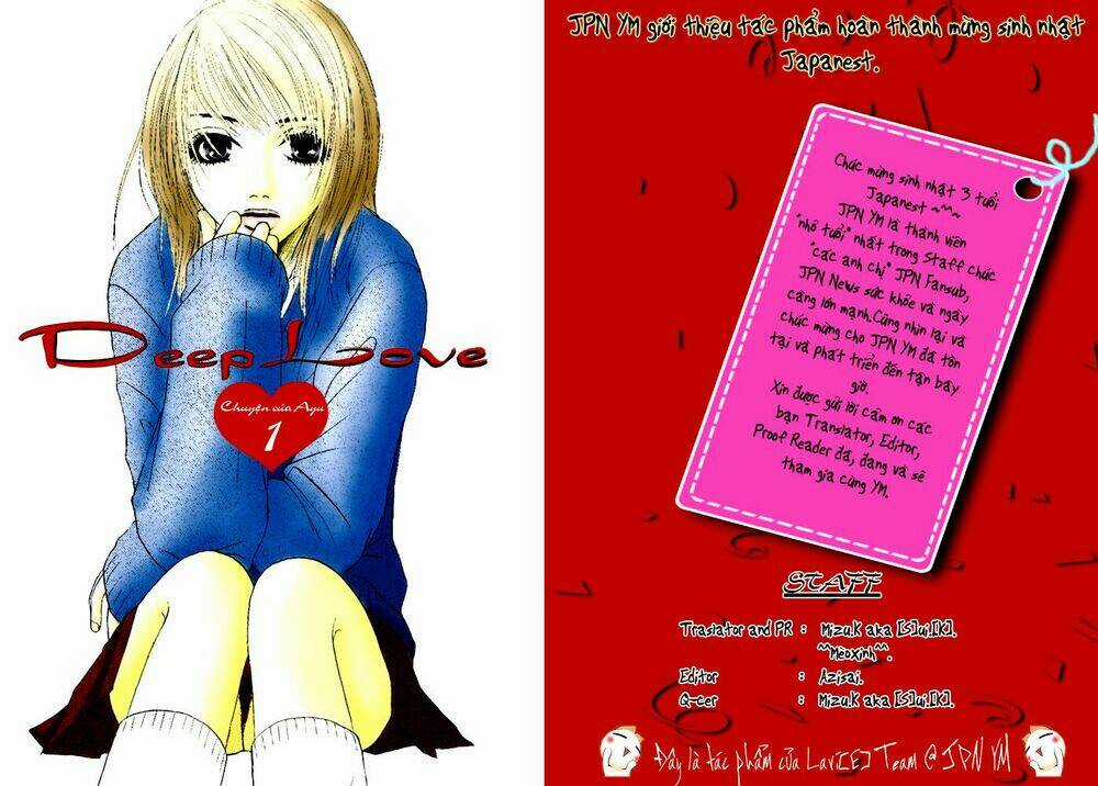 Deep Love - Ayu No Monogatari - Chapter 4 - Trang 1
