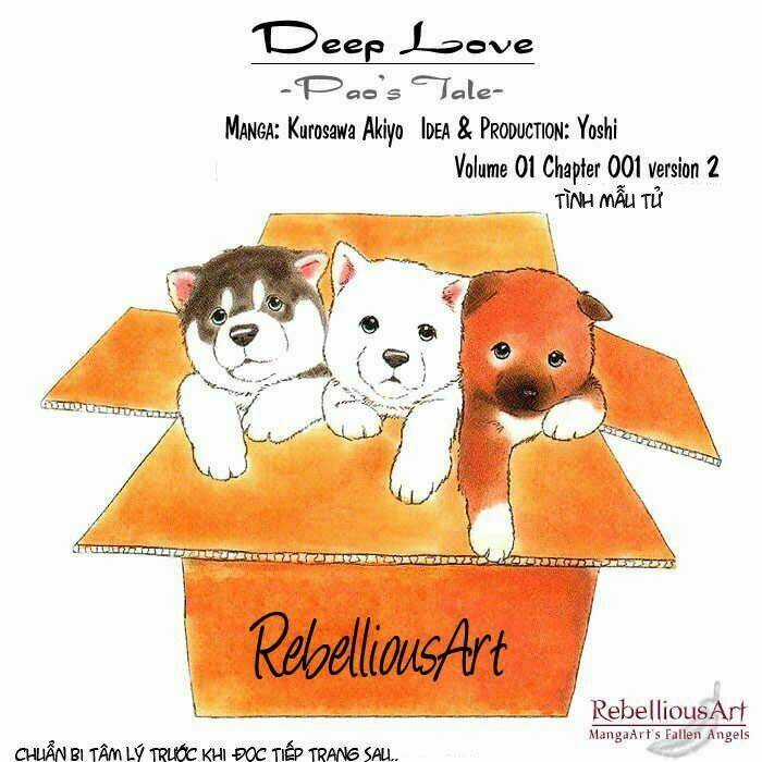 Deep Love - Pao no Monogatari - Chapter 1 - Trang 2