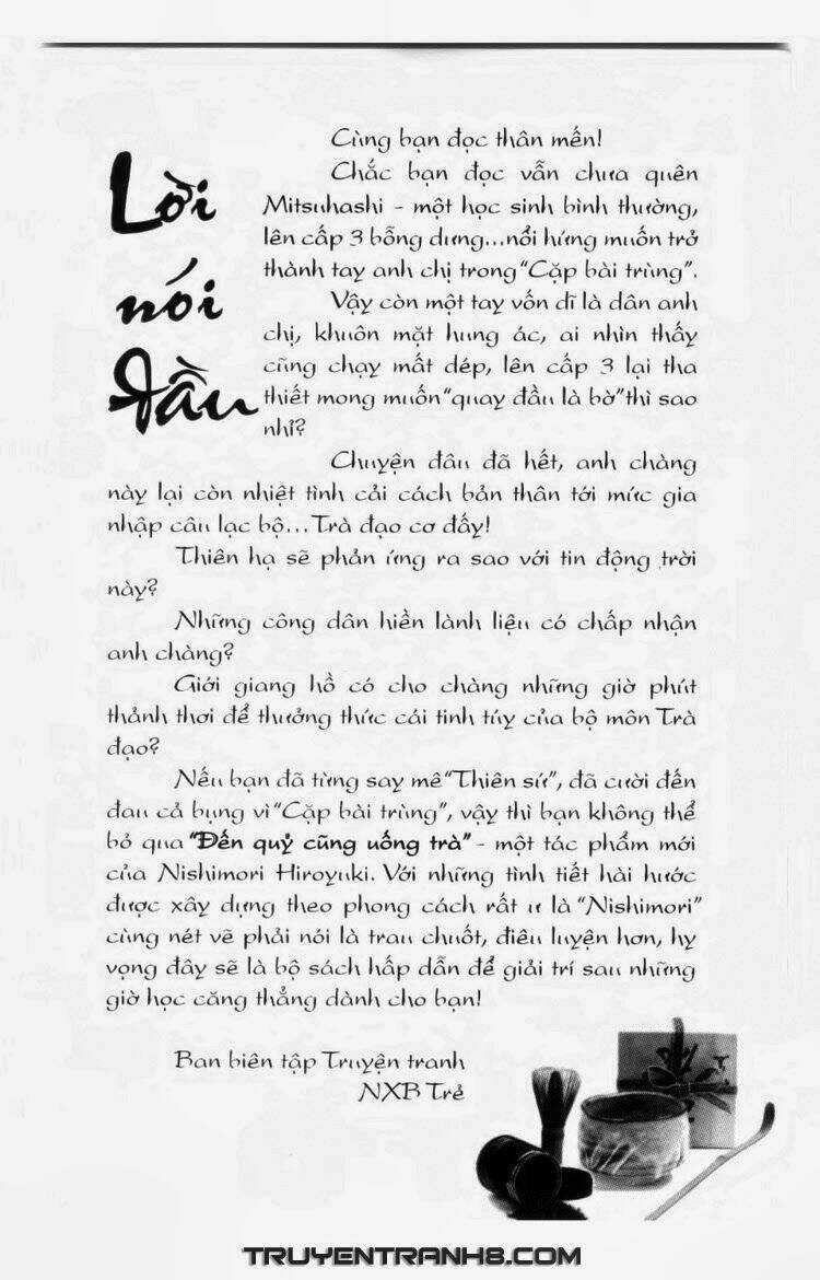 Đến Quỷ Cũng Uống Trà - Chapter 30 - Trang 3